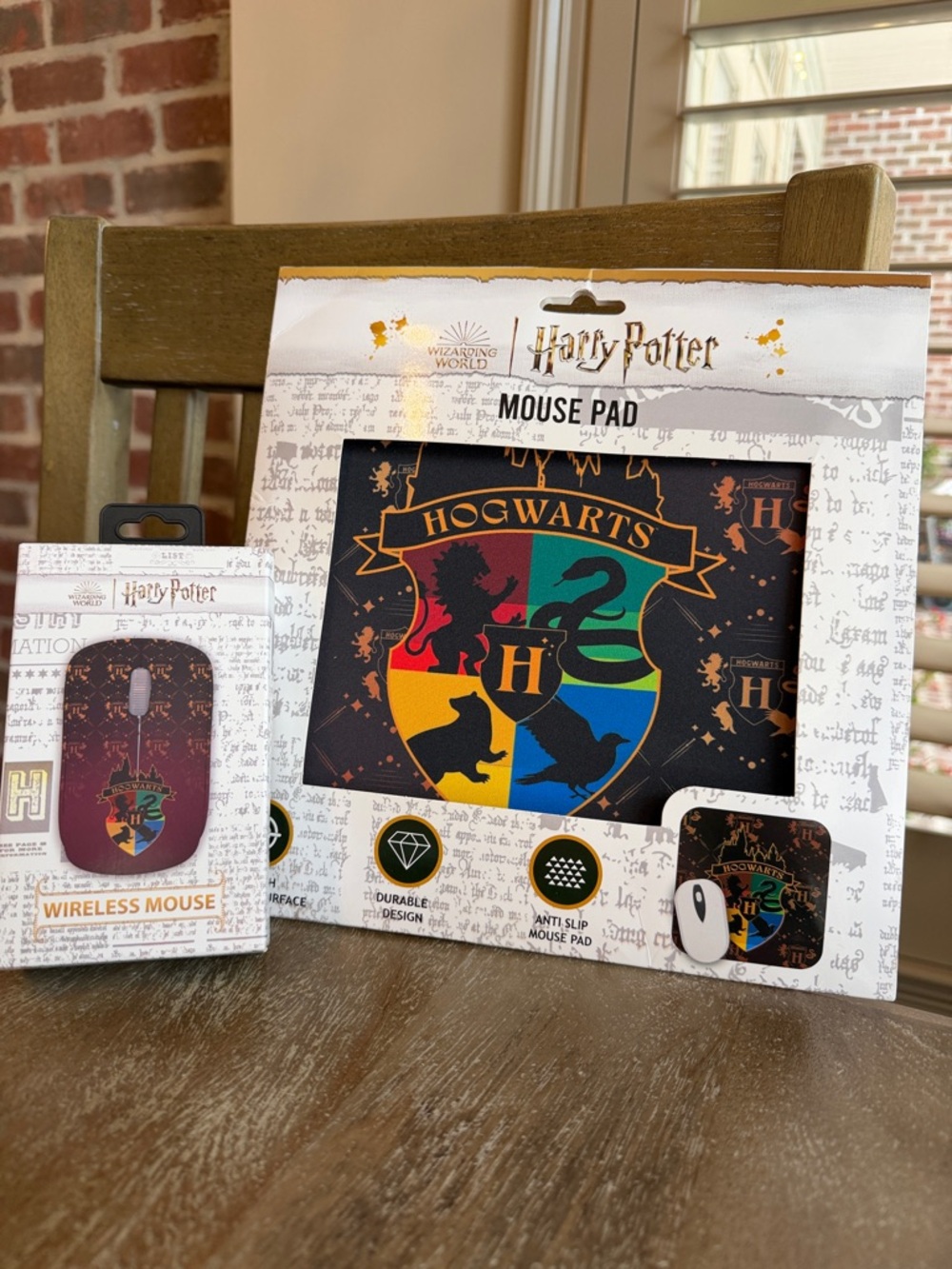 Harry Potter Mouse Pad & Wireless Mouse Set